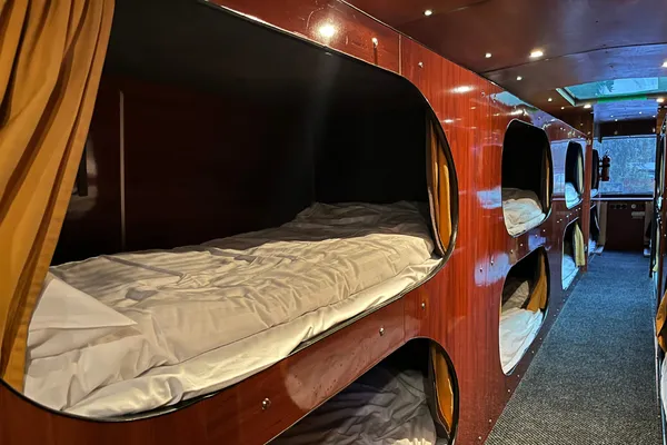 Sovplatser i Setra S 431 DT Nightliner